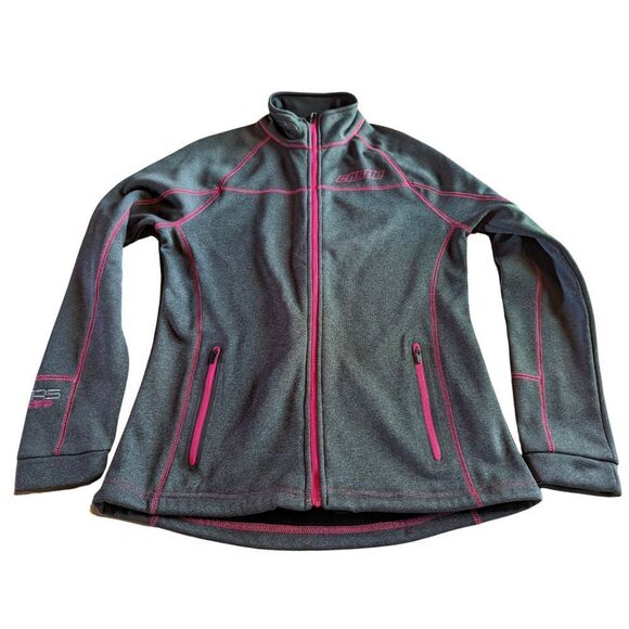 Castle X Fusion‎ Mid-Layer Full Zip Jacket Lightweight Gray 782042 Women's S - Picture 1 of 16